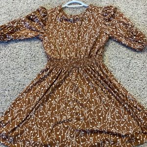Althea Smocked Waist Dress